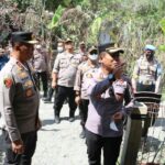 Pasca Erupsi Gunung Ruang, Kapolda dan Para PJU Patroli Kamtibmas ke Tagulandang
