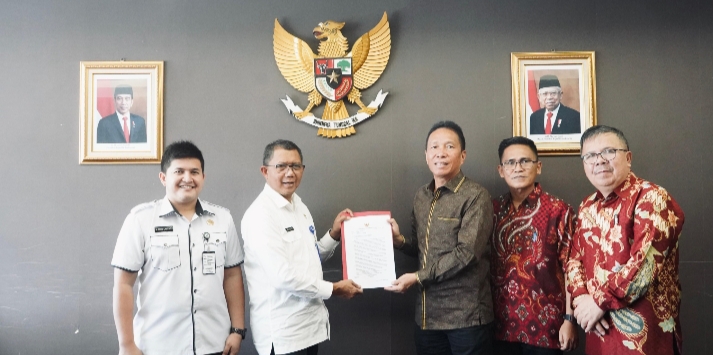 Audensi Bupati FDW Dengan Pejabat Dirjen Otda Kemendagri