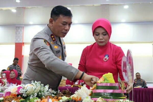 Kapolda Sulut Sampaikan ini di Peringatan HUT ke-44 Yayasan Kemala Bhayangkari