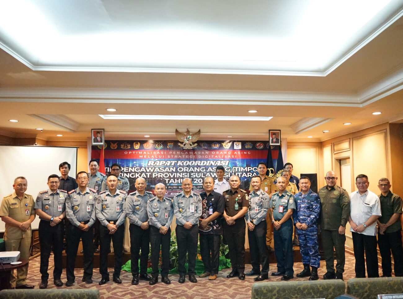 Kanwil Kemenkumham Sulut Optimalkan Pengawasan Orang Asing Melalui Sinergi Digitalisasi