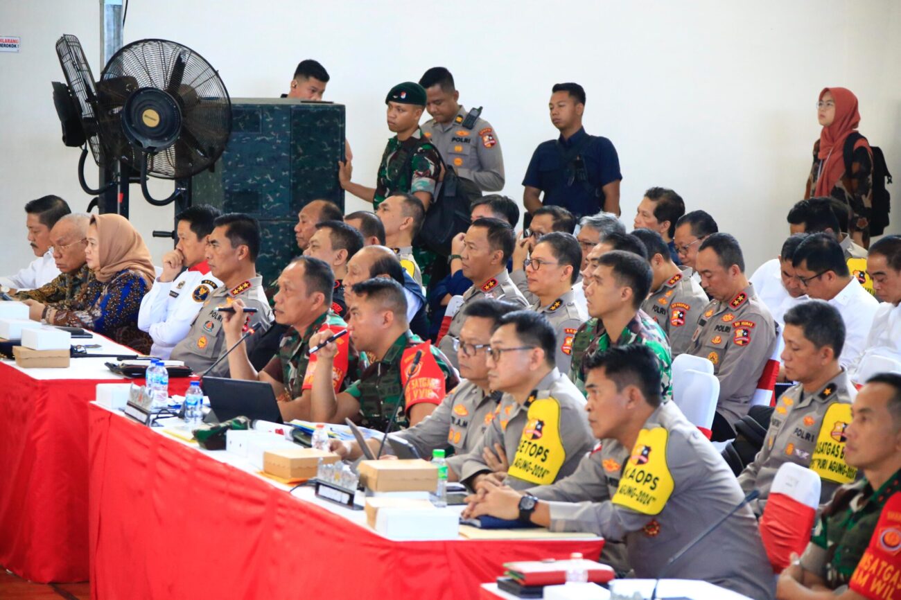Simulasikan Pengamanan WWF, TNI-Polri Gelar TFG Gabungan