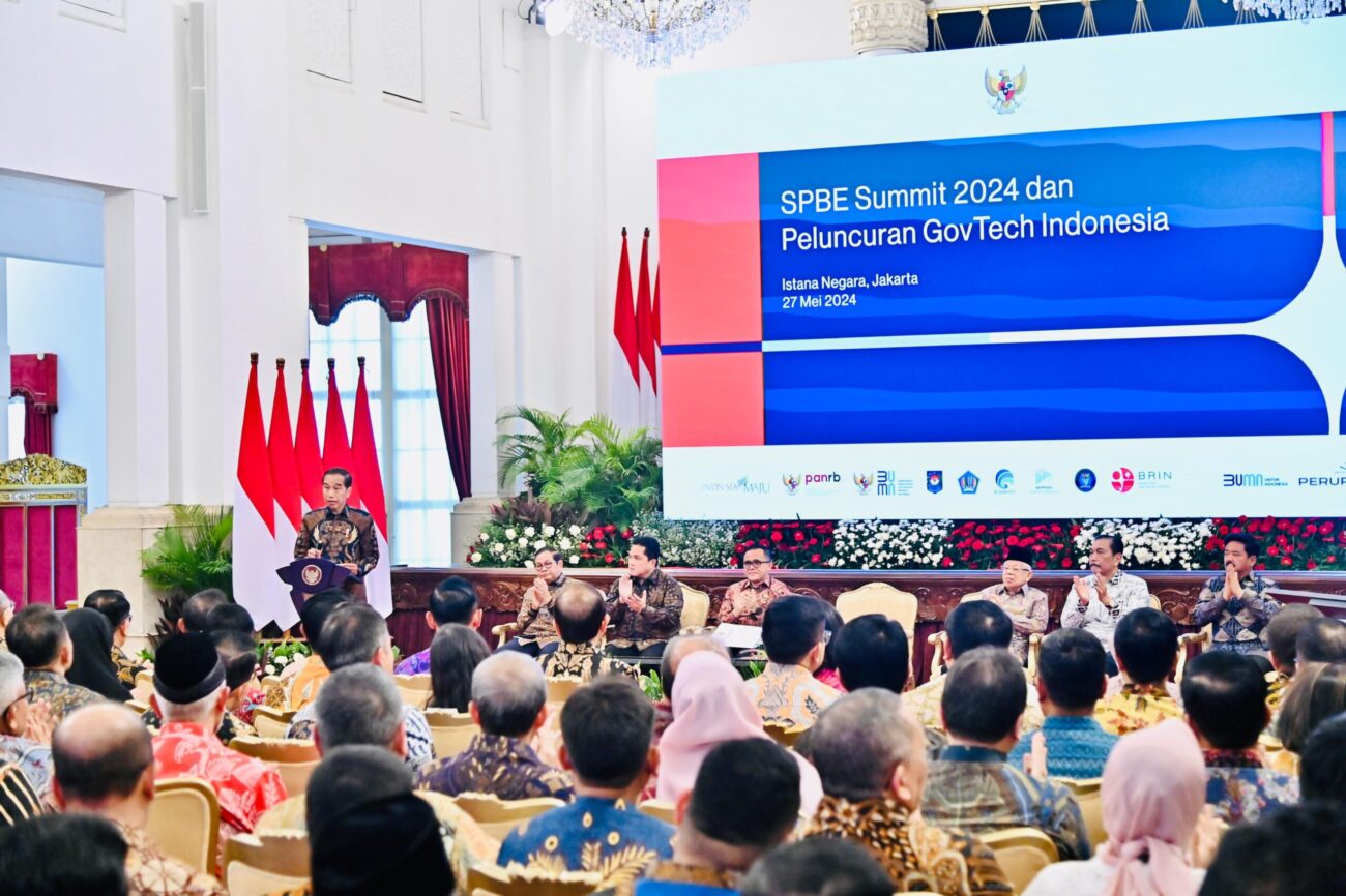 Kementerian Hukum dan HAM (Kemenkumham) kembali meraih Digital Government Award Sistem Pemerintahan Berbasis Elektronik (SPBE) Summit tahun 2024.
