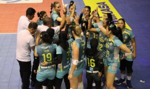 Jakarta Electric PLN berhasil menumbangkan juara bertahan Bandung BJB Tandamata dengan skor 3-2 pada lanjutan PLN Mobile Proliga 2024 di Palembang Sport & Convention Center, Minggu (12/5).