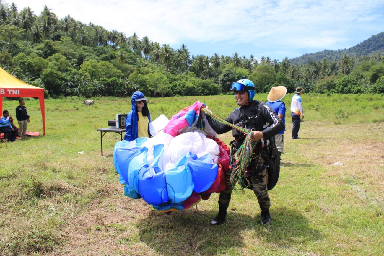 Persiapan Hadapi Kejuaraan Paralayang Ketua FASI Sulut Cup 2024