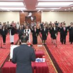 Pelantikan Pejabat Unsrat (Foto : Dok Unsrat)