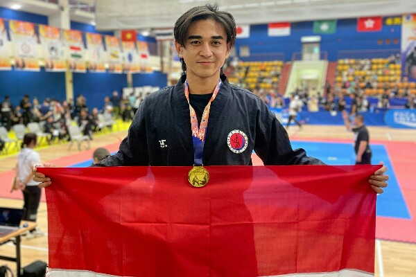 Bripda Andreas Elia Waturandang, anggota Polri asal Sulawesi Utara yang kini bertugas di Tim Tarsius Reskrim Polres Bitung ini mampu menorehkan prestasi gemilang di ajang Asian Hapkido Championship WHMAF 2024, yang diselenggarakan pada hari Minggu, 14 Juli 2024 di Wong Chuk Hang Sport Center Hongkong.