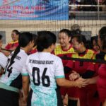 Pengurus Daerah Bhayangkari Sulawesi Utara menggelar pertandingan bola voli Bhayangkari Cup, dalam rangka Hari Kesatuan Gerak Bhayangkari (HKGB) ke-72.