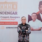 Andresius Namsi, Tenaga Ahli Bidang Sosial dan Budaya Ibu Kota Nusantara (IKN),  mengajak masyarakat Indonesia, khususnya masyarakat Kalimantan mensyukuri kondisi saat ini, di mana roda pembangunan berjalan baik.