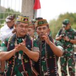 KASAD, Kepala Staf Angkatan Darat Jenderal TNI Maruli Simanjuntak meninjau pembangunan Markas Komando Distrik Militer (Makodim) Labuan Bajo di Kabupaten Manggarai Barat, Nusa Tenggara Timur (NTT), Kamis (1/8/2024).