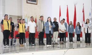 Pelepasan Mahasiswa KKT UNSRAT Angkatan 139 (Foto : Dok. Unsrat)