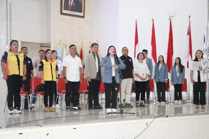 Pelepasan Mahasiswa KKT UNSRAT Angkatan 139 (Foto : Dok. Unsrat)