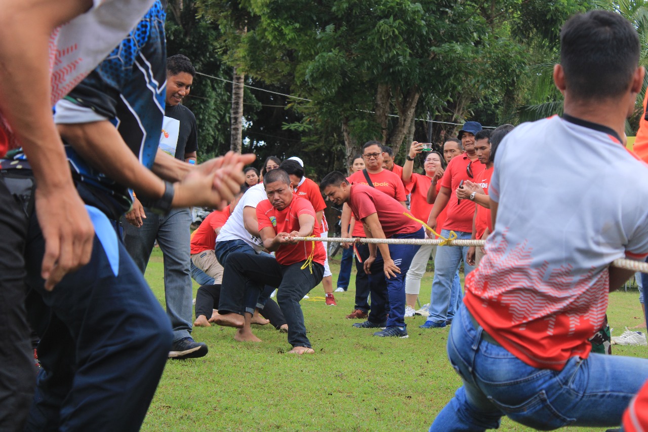 Meriahkan HUT Ke-79 Kemerdekaan Republik Indonesia, Lanud Sam Ratulangi menggelar berbagai perlombaan di Lapangan Dirgantara Lanud Sam Ratulangi, Manado, Sulawesi Utara. Sabtu (17/8/2024).