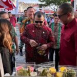 Hari Pengayoman ke-79 tahun 2024, Kanwil Kemenkumham Sulut menggelar acara Pameran Pelayanan Publik yang dilaksanakan di Lapangan Basket Kawasan Megamas.