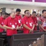 Bupati Minahasa Selatan Franky Donny Wongkar, SH., menghadiri Ibadah Pra Konsultasi Pria/Kaum Bapa (P/KB) Sinode Tahun 2024 sekaligus membuka Kegiatan Pra Konsultasi Pria/Kaum Bapa (P/KB) Sinode Tahun 2024, bertempat di GMIM Syaloom Sentrum Amurang Wilayah Amurang Satu, Kecamatan Amurang, Sabtu, {3/8/2024)