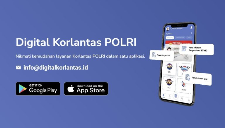 Perpanjangan secara online melalui aplikasi Digital Korlantas Polri bisa dilakukan pemilik Surat Izin Mengemudi (SIM) yang masa berlakunya hampir habis.