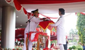 HUT Ke-79 Kemerdekaan RI tahun 2024 di Kabupaten Minsel berlangsung dengan penuh khidmat dan semangat kebangsaan, dengan mengusung tema "Nusantara Baru, Indonesia Maju".