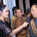 Kapolri Jenderal Polisi Drs. Listyo Sigit Prabowo, M.Si., menghadiri malam perayaan Ulang Tahun ke-13 KompasTV.