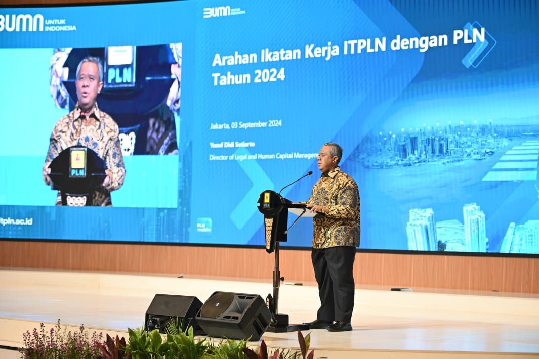 135 Mahasiswa ITPLN Teken Kontrak Program Ikatan Kerja dengan PLN