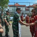Kasad Jenderal TNI Maruli Simanjuntak, M.Sc., melaksanakan kunjungan kerja ke jajaran Kodam XIII/Merdeka pada hari ini, bertempat di Makorem 131/Santiago.