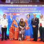 Kakanwil dan Ketua DWP Kemenkumham Sulut Ikuti Malam Pengantar Tugas PPRA LXVI Lemhannas RI