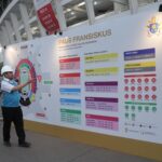 PLN (Persero) berhasil menghadirkan listrik tanpa kedip pada Misa Akbar yang dipimpin oleh Paus Fransiskus di Gelora Bung Karno (GBK), Jakarta, Kamis (05/09).