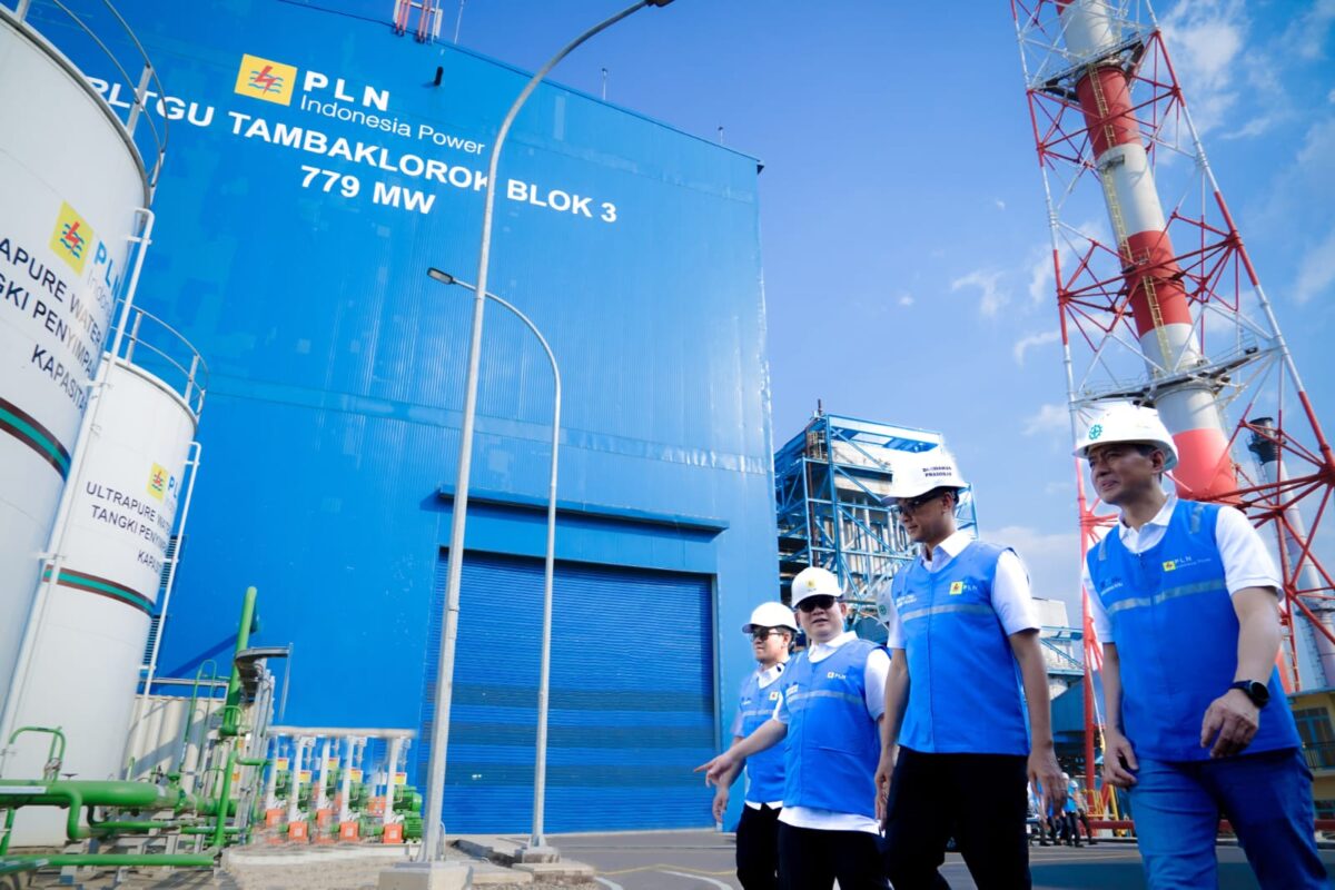 PT PLN (Persero) melalui sub holding PLN Indonesia Power meresmikan pengoperasian Pembangkit Listrik Tenaga Gas dan Uap (PLTGU) Tambak Lorok Blok 3 yang berkapasitas 779 Megawatt (MW) di Semarang, Jawa Tengah pada Jumat (30/8).