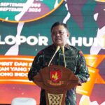Syukuran Peringatan Hari Ulang Tahun (HUT) Ke-65 Pelopor mengusung tema “Dengan Skill, Spirit Dan Stamina Pelopor Kami Siap Melakukan Yang Terbaik Untuk NKRI Guna Menyongsong Indonesia Emas 2045” yang berlangsung di Mako Pasukan Pelopor Korbrimob Polri Kelapadua, Cimanggis, Kota Depok. Sabtu (14/9/2024).
