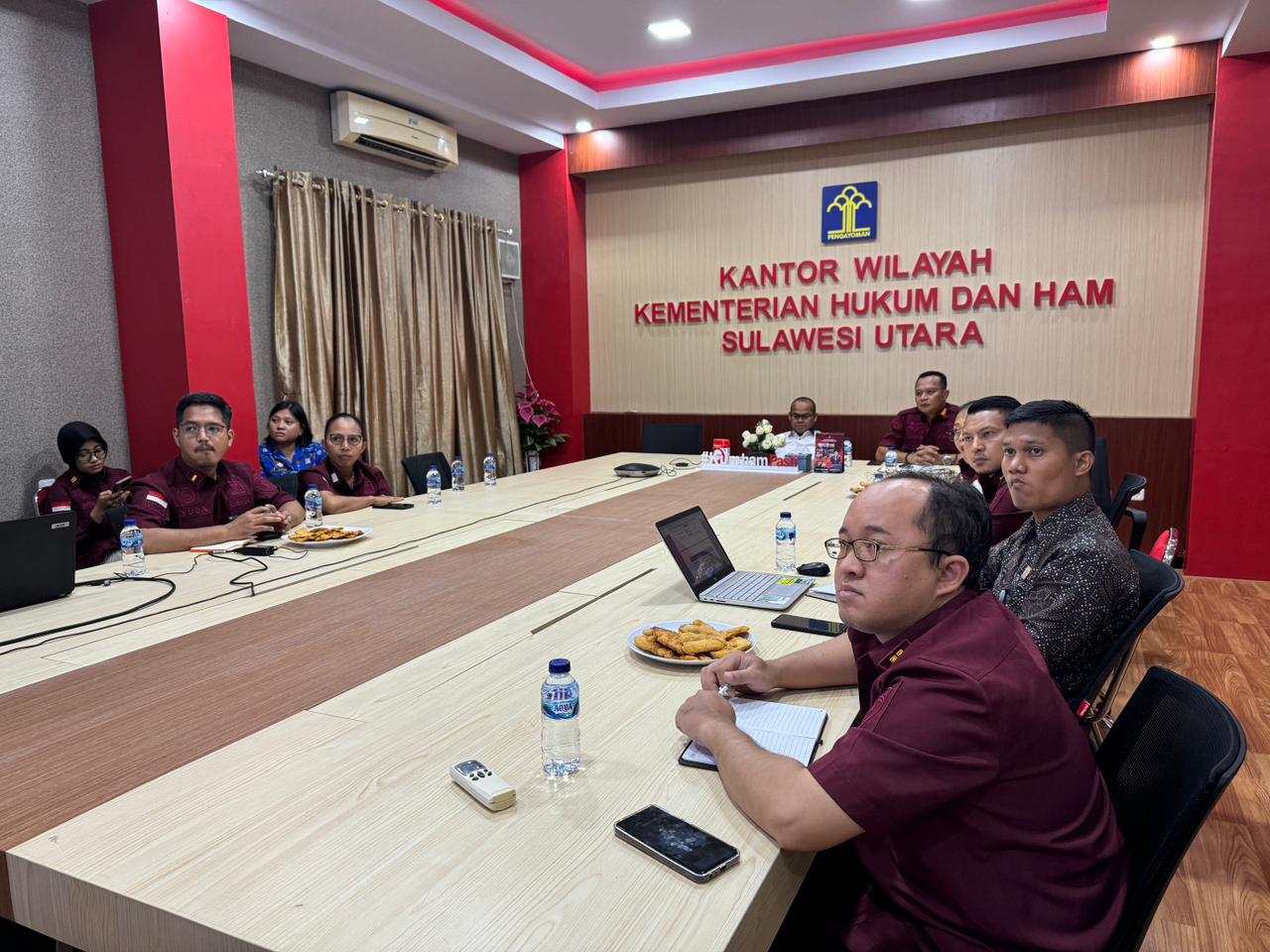 Rapat Persiapan CAT Calon Notaris Tahun 2024 Diikuti Kanwil Kemenkumham Sulut