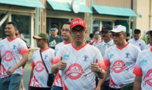 Semarak Hari Pengayoman ke-79, Jalan Santai Eratkan Kebersamaan Jajaran Kemenkumham Sulut