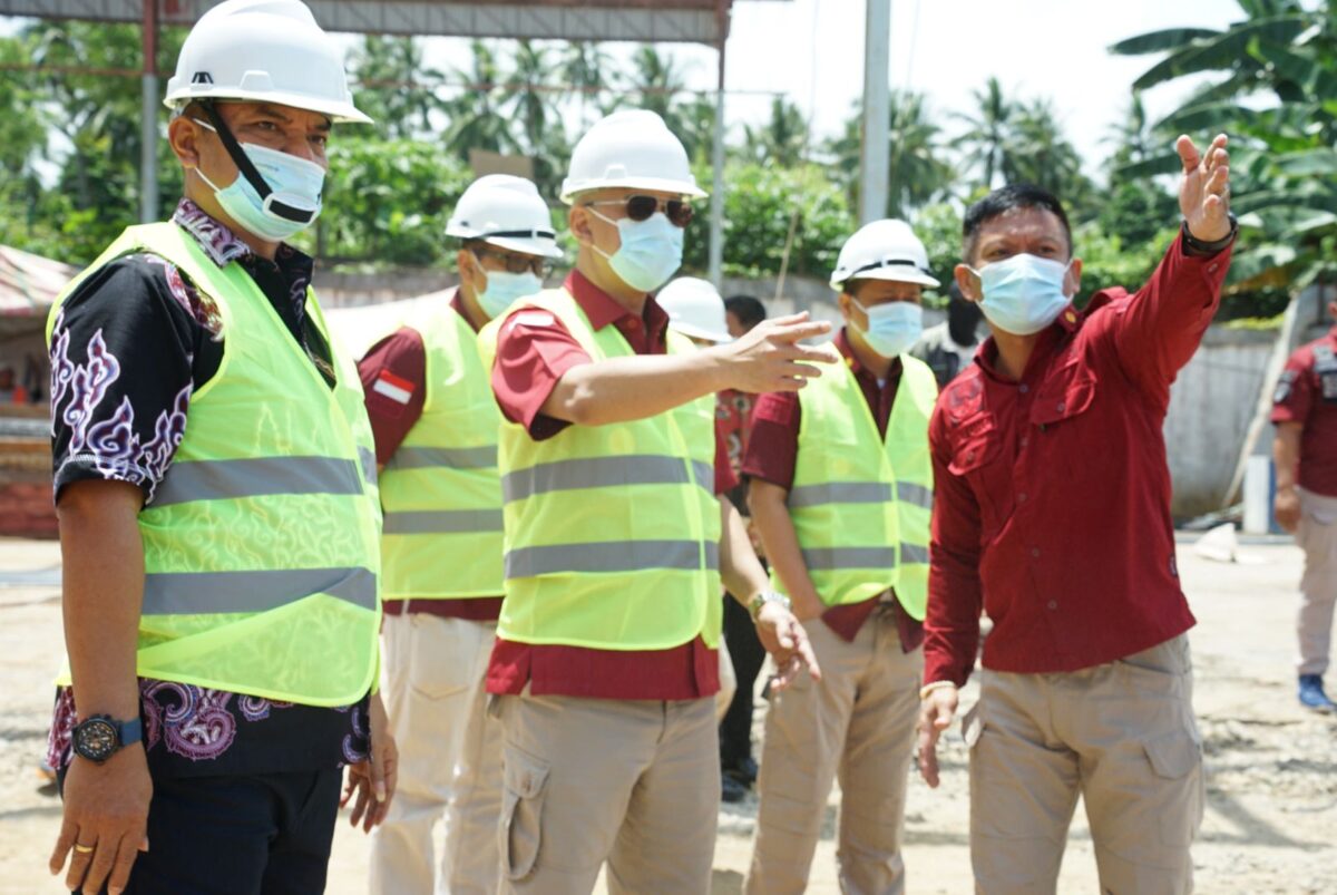 Kakanwil Ronald Lumbuun Tinjau Progres Pembangunan Lapas Manado