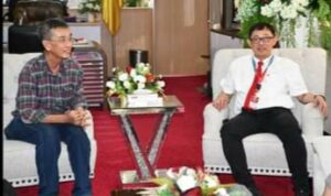 Prof Tan Koh Siang dari National University of Singapore Bertemu Rektor Sompie