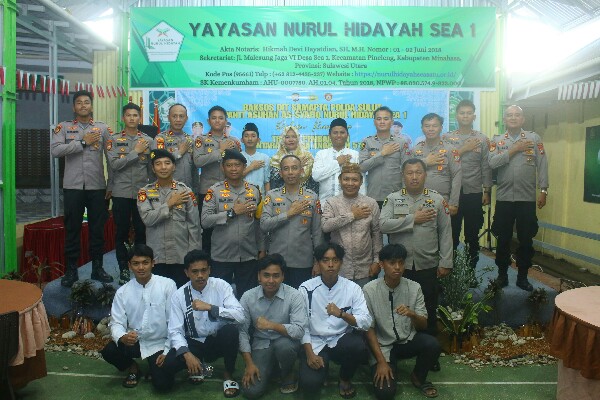 Ditsamapta Polda Sulut Gelar Baksos di Panti Asuhan Asy-Syafiq Yayasan Nurul Hidayah