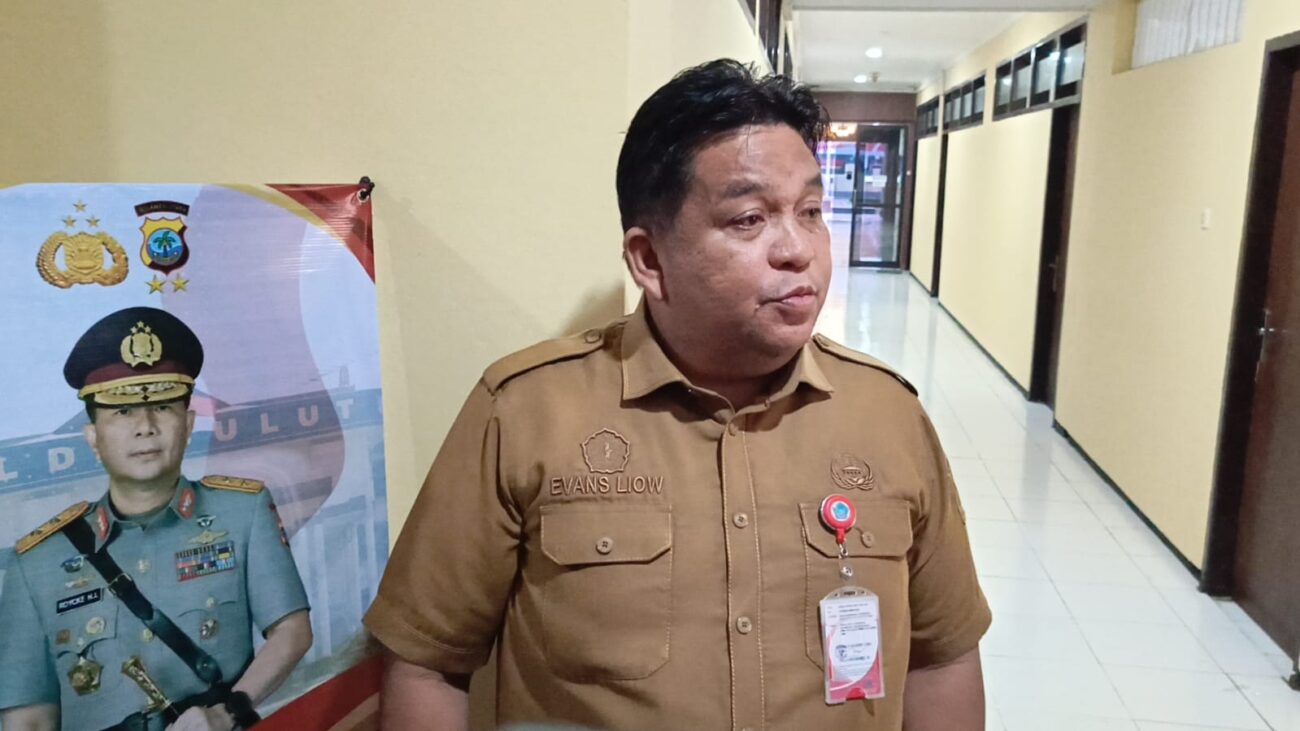 Kepala Dinas Kominfo Pemprov Sulut Evans Steven Liow Usai Diperiksa Polda Sulut
