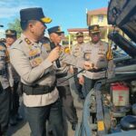 Kapolda Periksa Kesiapan Ranmor Dinas