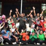 Senam Bersama, Danrem 131/Santiago Kuatkan Soliditas dan Kebersamaan