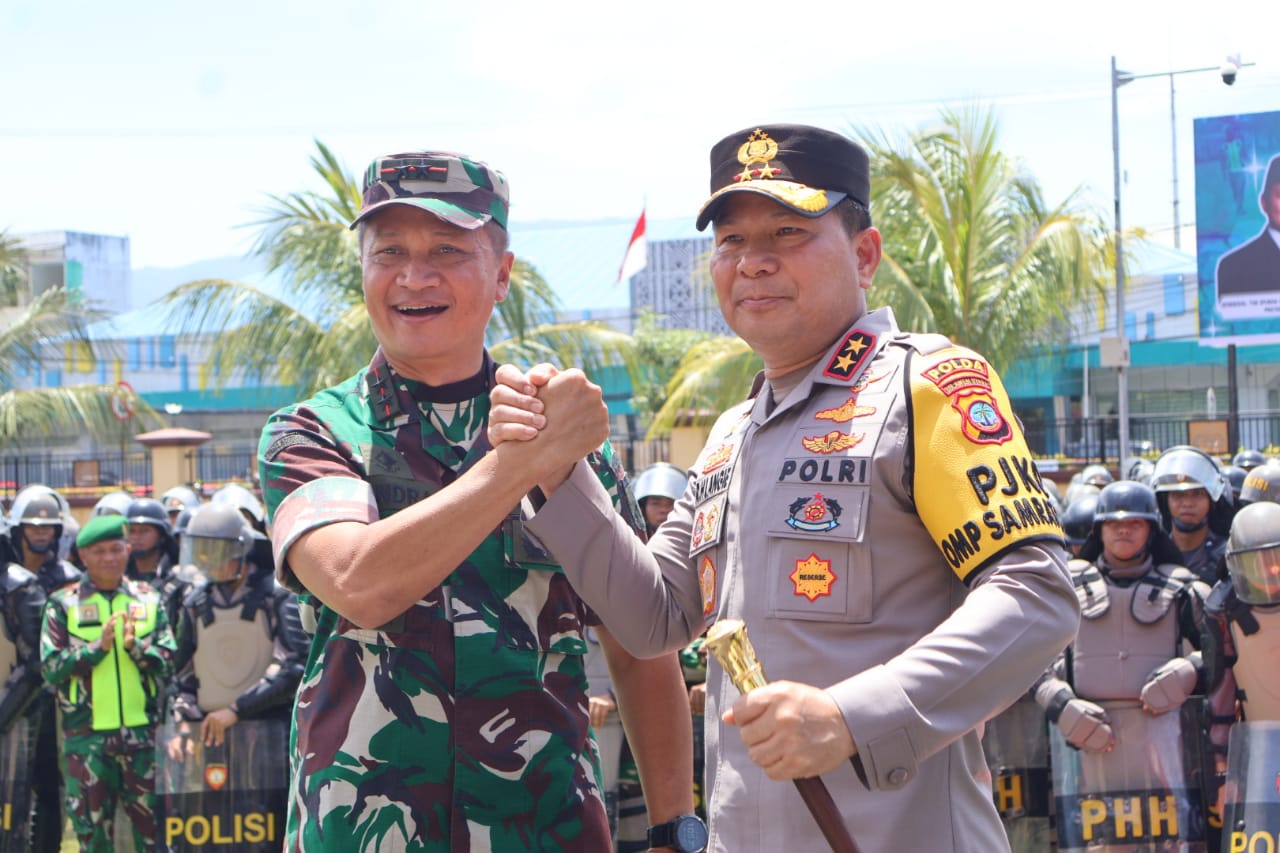 Kapolda didampingi Pangdam XIII/Merdeka