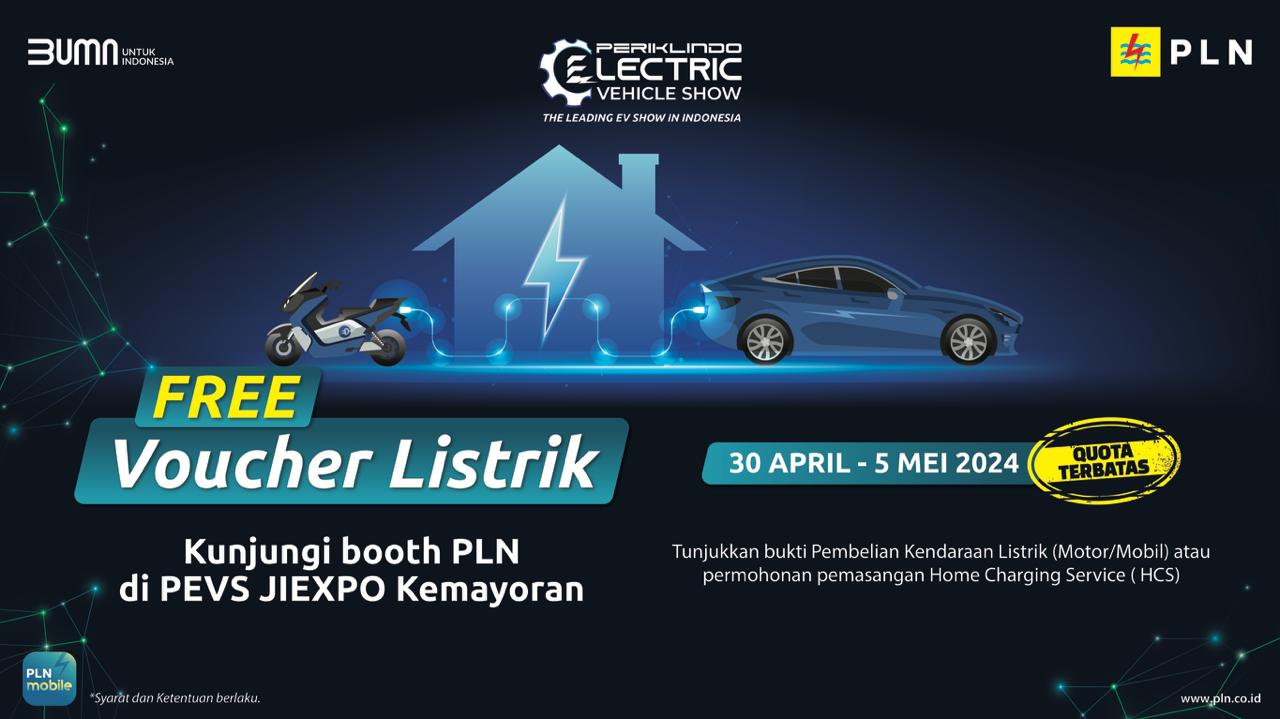 Beli Tiket PEVS 2024 di Aplikasi PLN Mobile Dapat Diskon