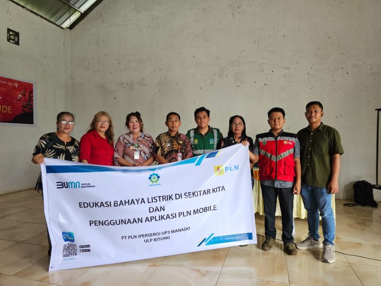 PLN ULP Bitung Gelar Sosialisasi K3 di Kecamatan Girian