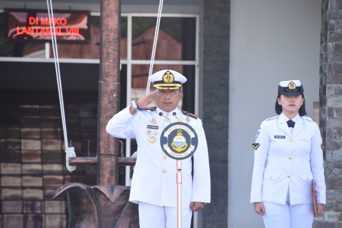 Upacara Peringatan Hari Kesaktian Pancasila Lantamal VIII Manado