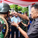 Gubernur Sulut, Dankodiklatal Sambut Siswa Dimata TNI AL Satdik 4 Manado