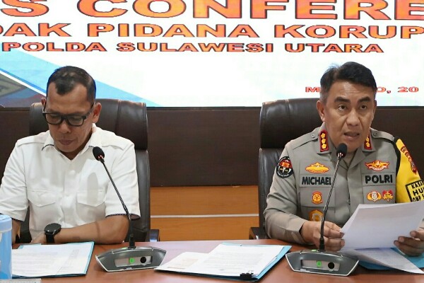 Terkait dugaan Tipikor dana hibah Pemerintah Provinsi (Pemprov) Sulawesi Utara (Sulut) ke GMIM.