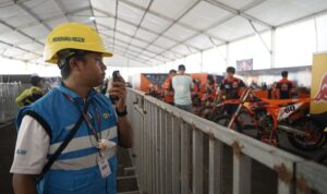 PT PLN (Persero) sukses memasok listrik andal tanpa kedip selama ajang Motocross Grand Prix (MXGP) 2024 di Lapangan Ex Bandara Selaparang, Lombok.