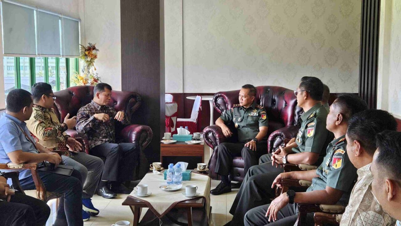 PLN Kunjungi Kodam XIII Merdeka