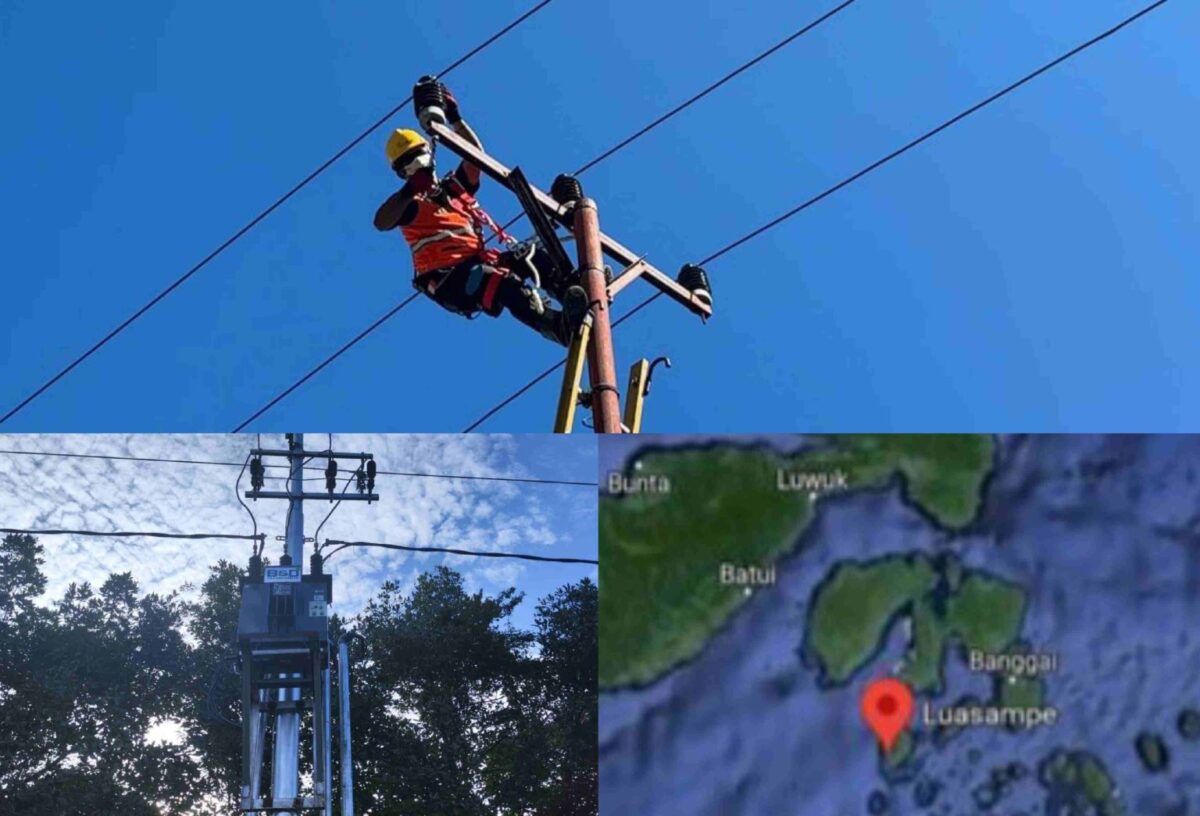 PLN UID Suluttenggo Sukses Terangi Desa Boniton dan Luasampe