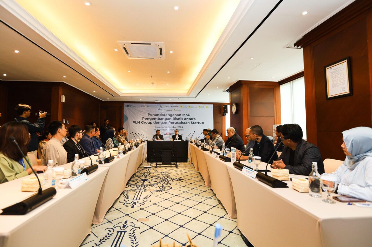 PT PLN Gandeng Sederet Startup Terkemuka