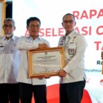 Kantor Wilayah Kementerian Hukum dan HAM Sulawesi Utara (Kanwil Kemenkumham Sulut) menerima penghargaan