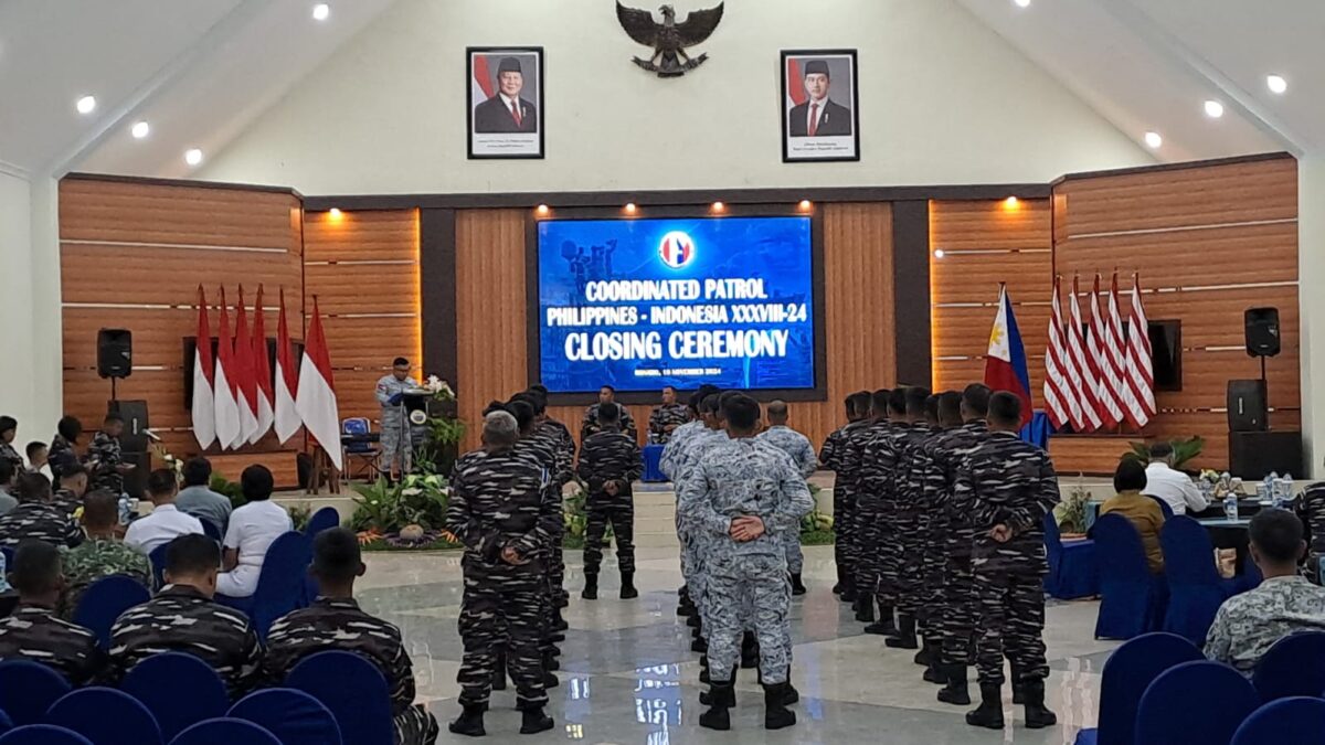 upacara penutupan Corpat Philindo XXXVIII-24, di Grha Yos Sudarso, Senin (18/11/2024)