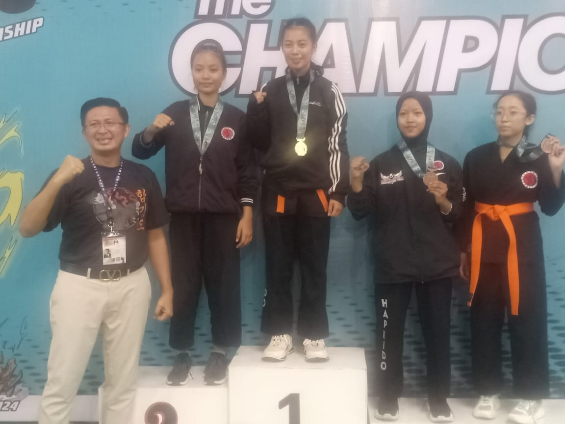 Putri Rantung Sabet Medali Emas Kejurnas VII Hapkido Indonesia di Semarang