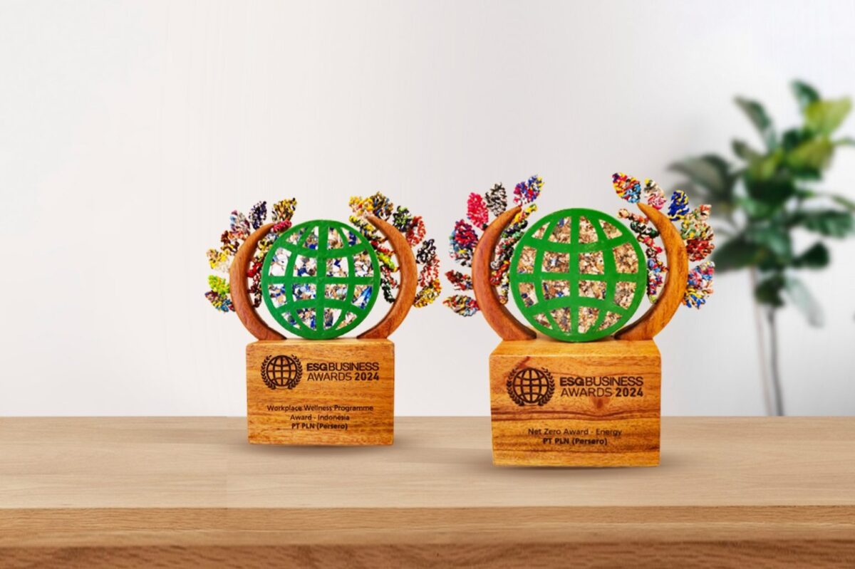 PT PLN Raih Dua Penghargaan Internasional dalam Ajang ESG Business Awards 2024