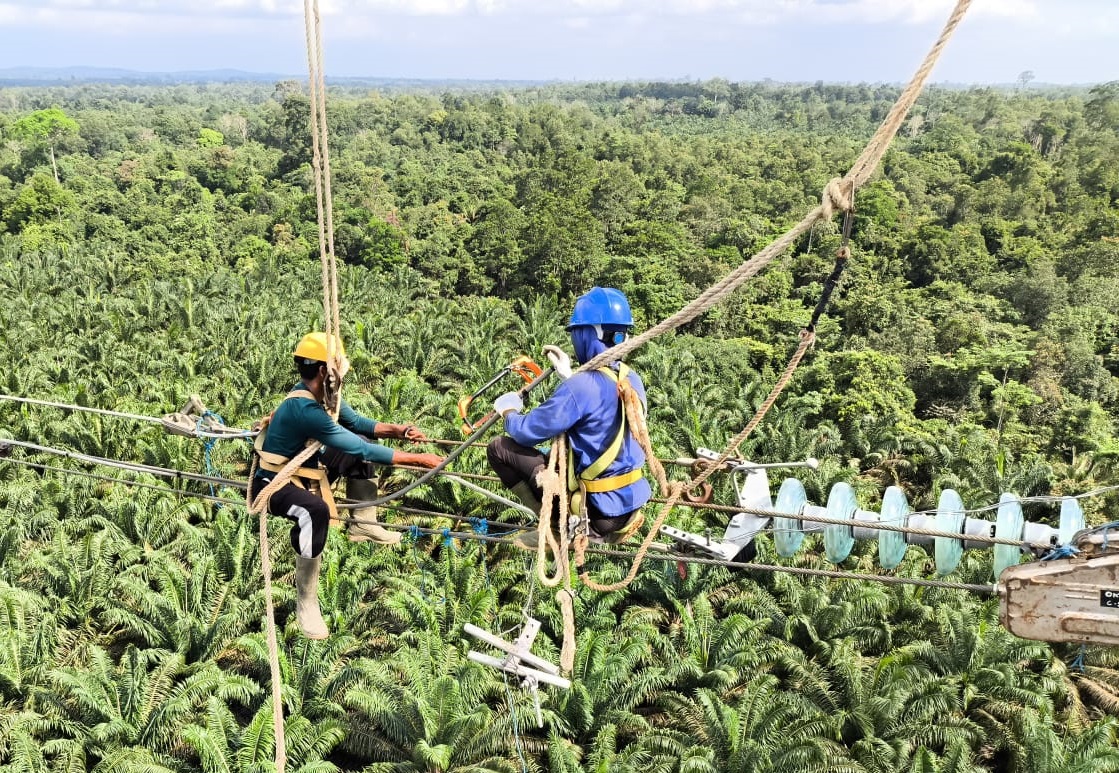 PLN PT PLN Tuntaskan Pembangunan SUTT 150 kV Kendawangan-Sukamara